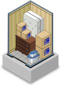 5x5 storage unit